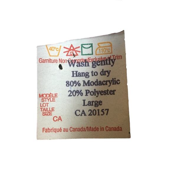 Beautiful Faux Gray Fox Coat SOFT & Gorgeo… - Picture 5 of 8